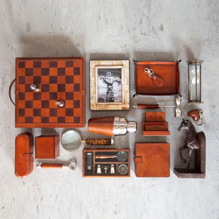 Manhattan Organizer aus Leder von Flamant - Kopie